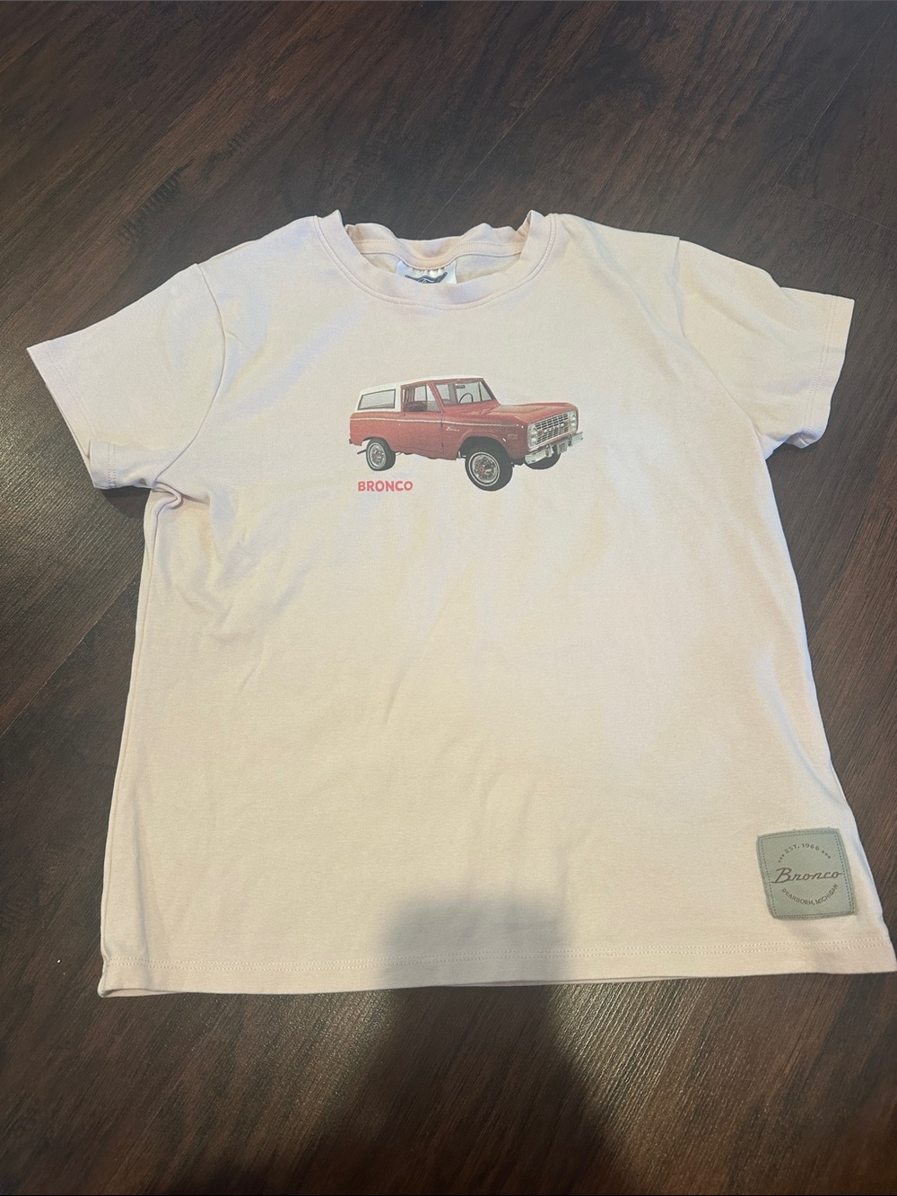 Cotton On Pink Bronco Graphic Tee
